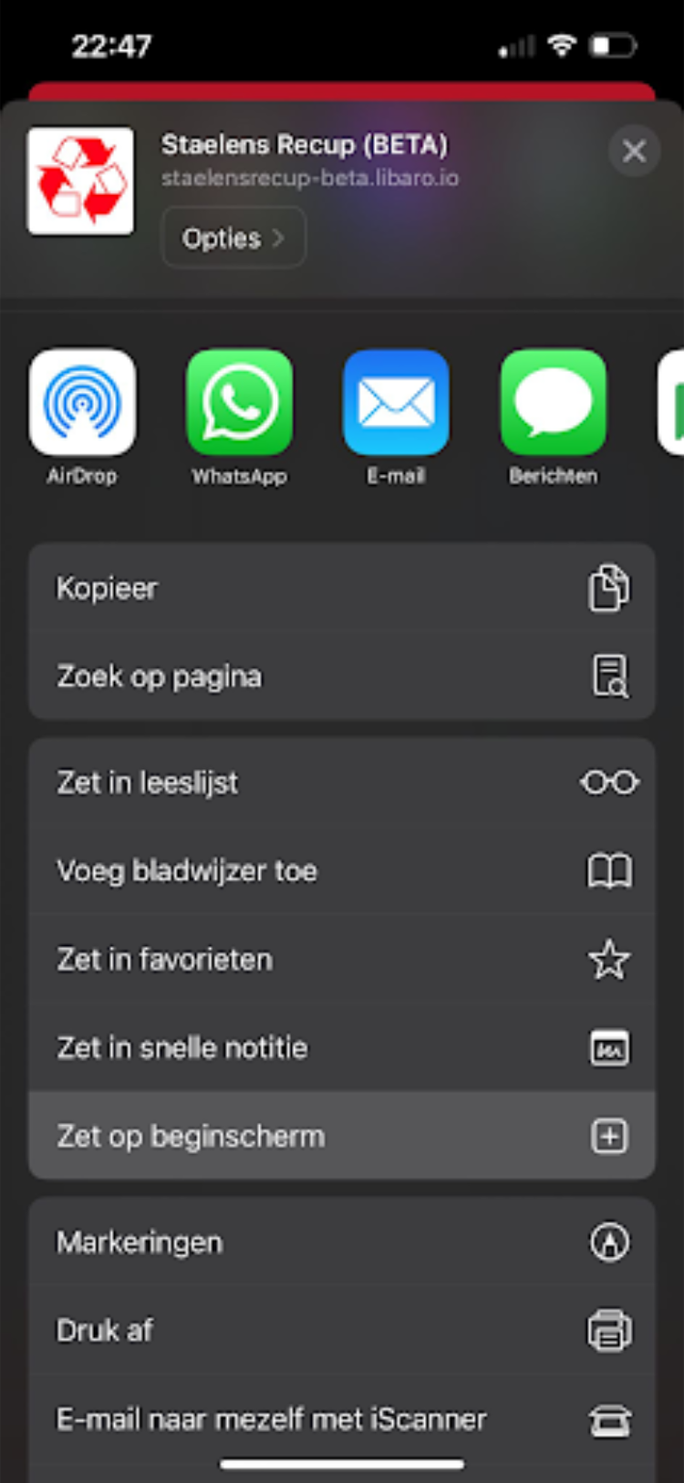Robaws - iOS